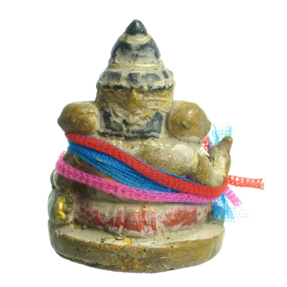 Ganesha Cast Terracotta Figure - Image 3
