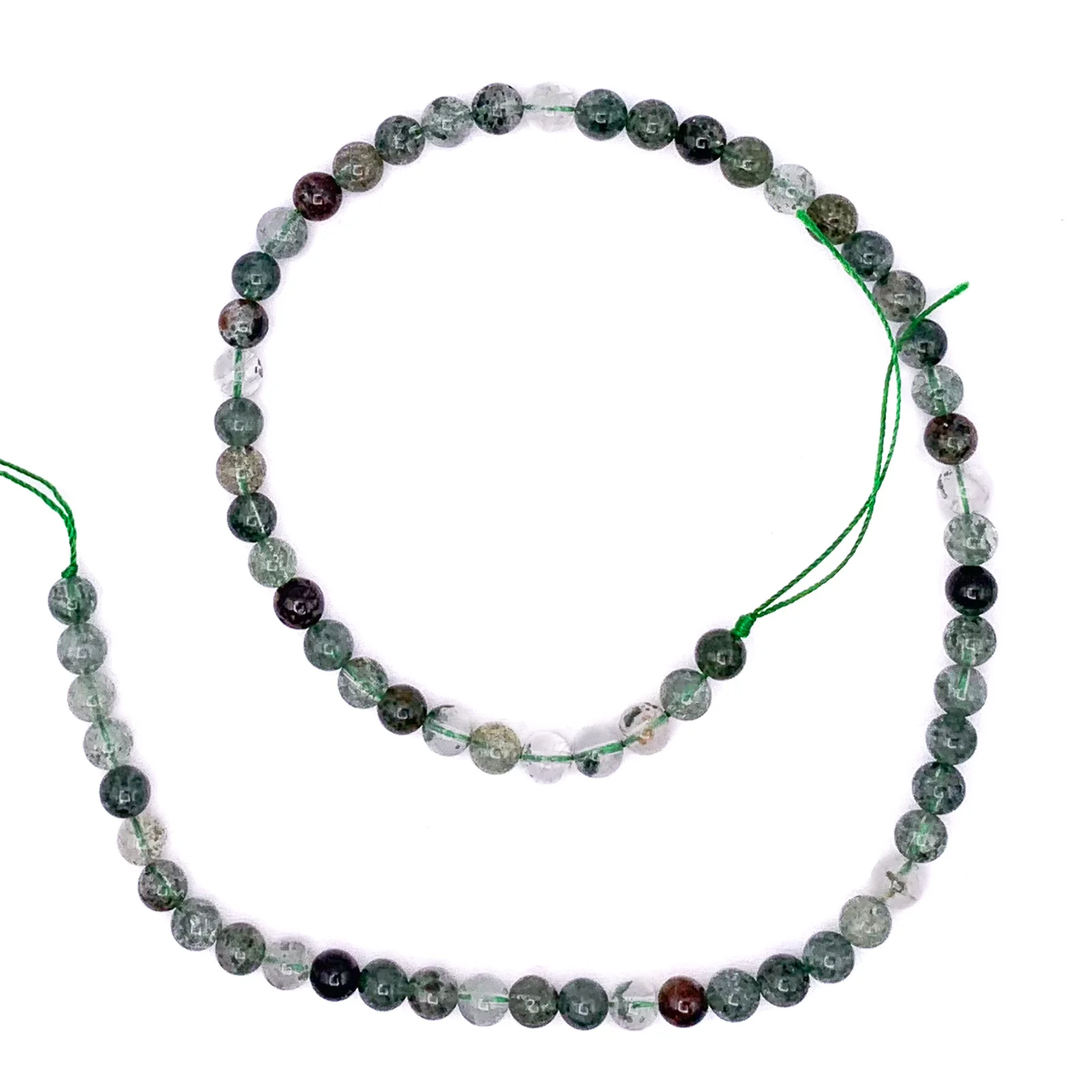 Garden Quartz 6mm Smooth Rounds Bead Strand - Image 2