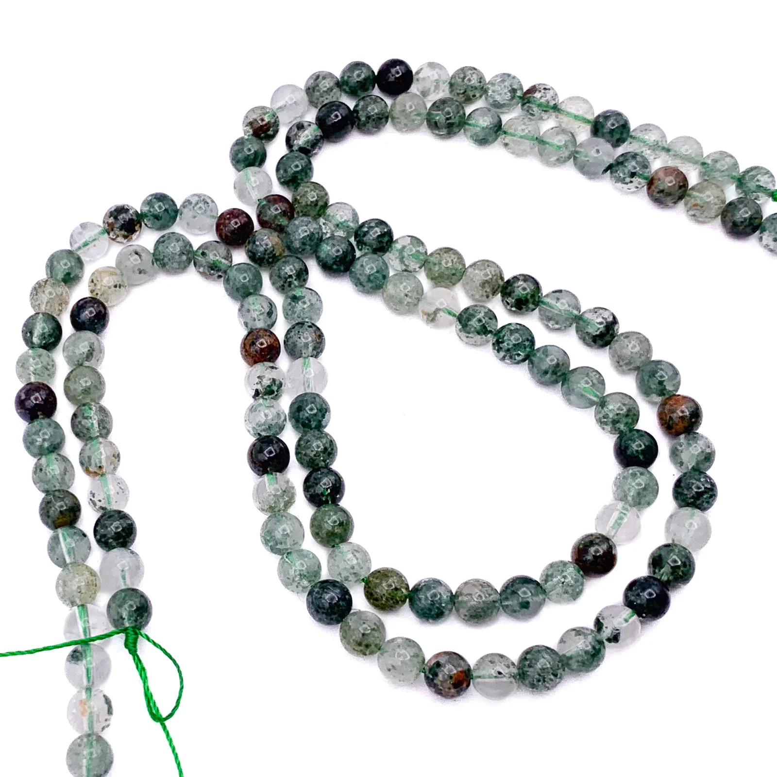Garden Quartz 6mm Smooth Rounds Bead Strand - Image 3