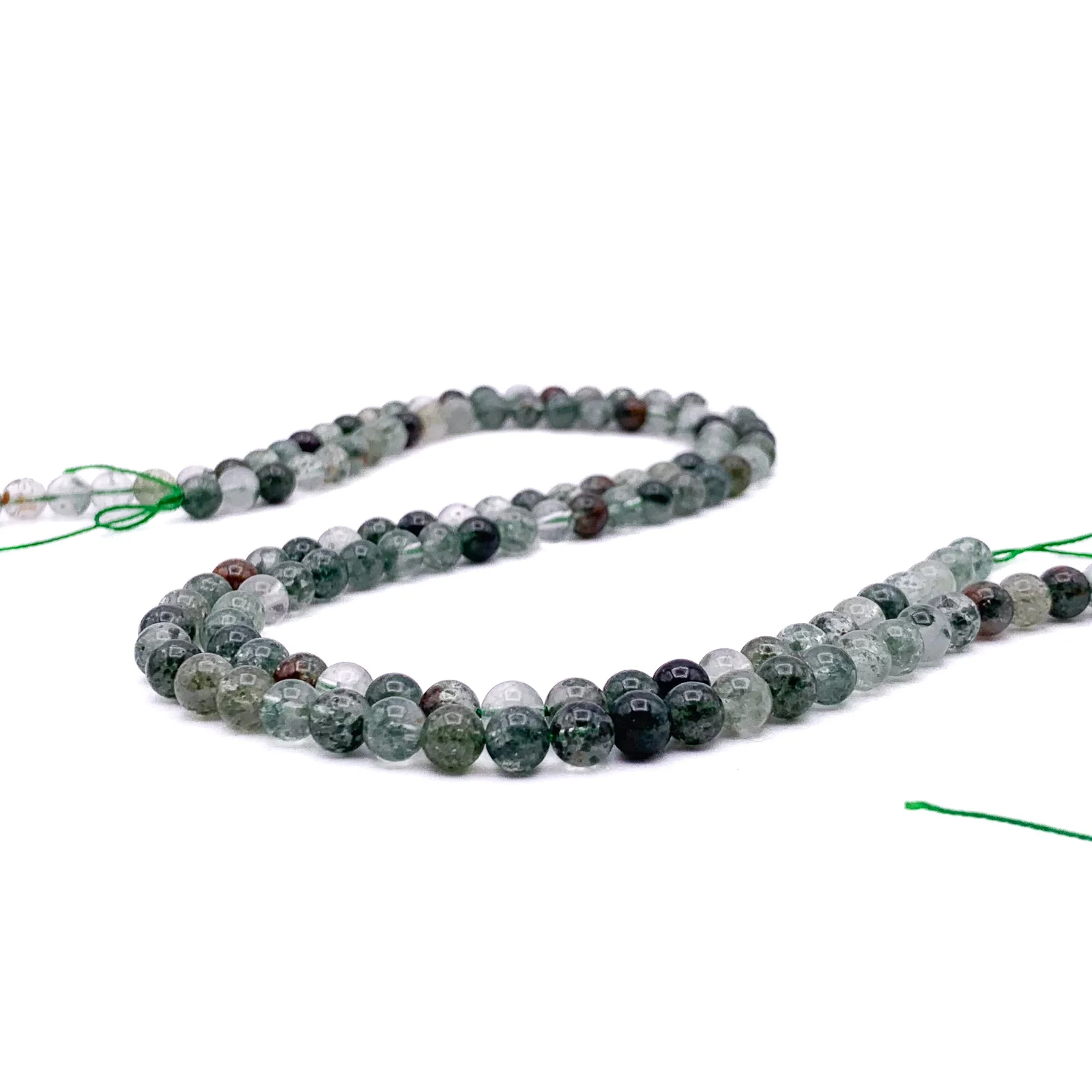 Garden Quartz 6mm Smooth Rounds Bead Strand - Image 4