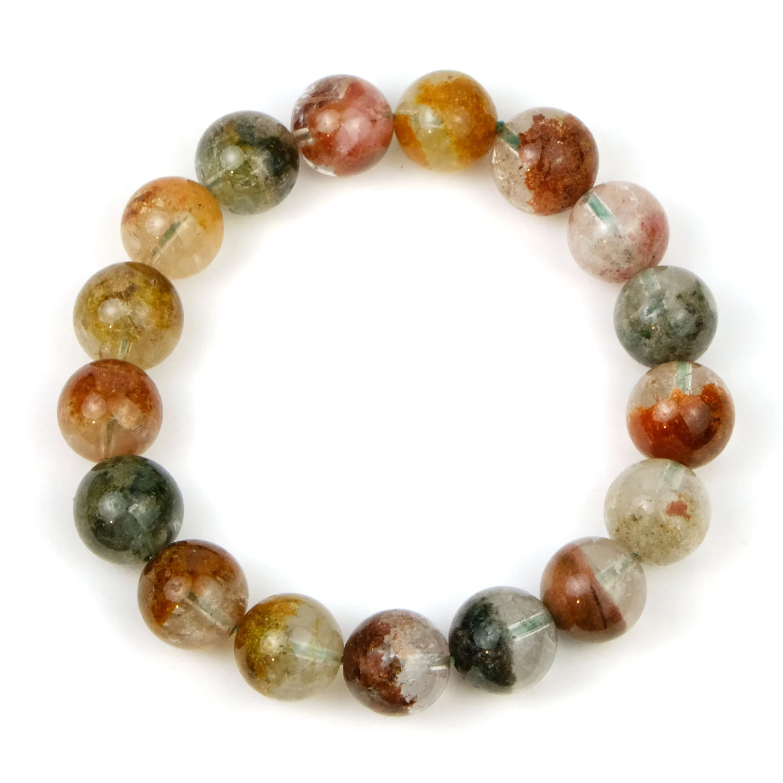 Garden Quartz Stretch Bracelet 11-12mm - Image 3