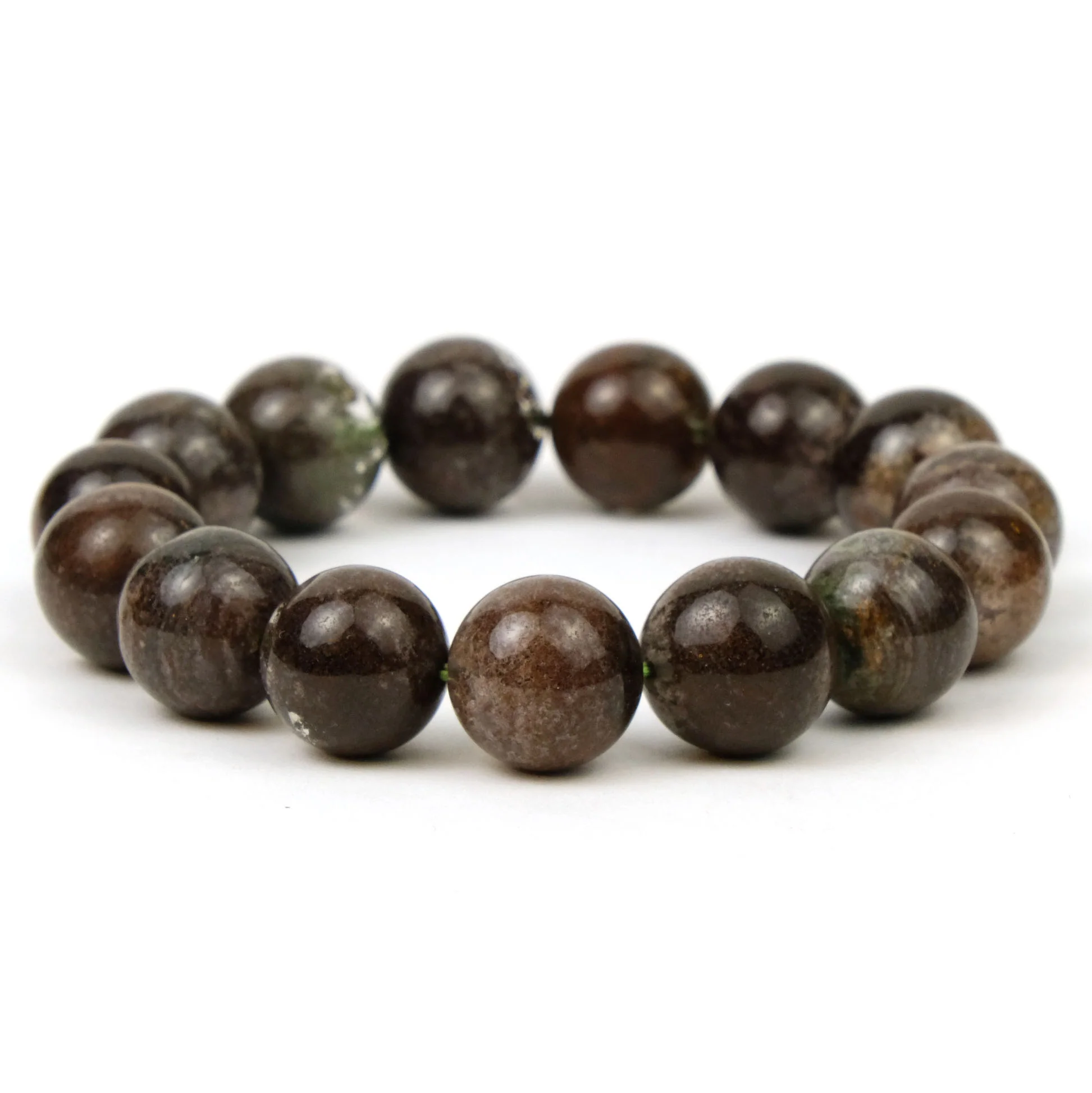 Garden Quartz Stretch Bracelet 13mm - Image 2