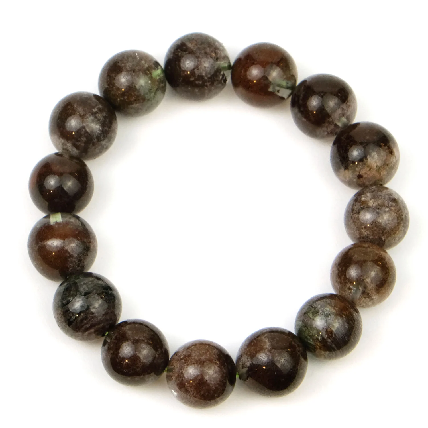Garden Quartz Stretch Bracelet 13mm - Image 3