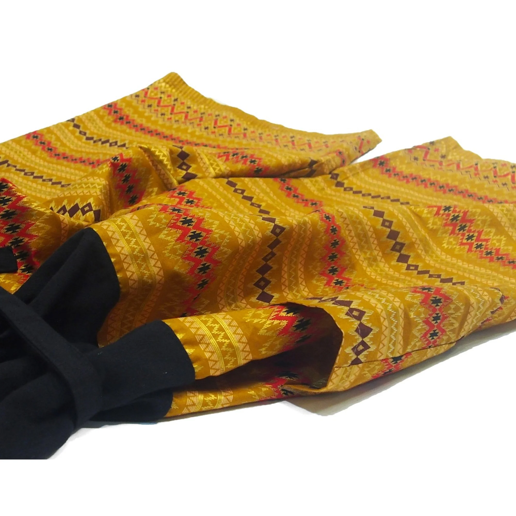 Tie Dye Kimono-Style Long Jacket Red With Thai Printed Fisherman Pant 5 EACH PIECE SOLD SEPARATELY - Image 7
