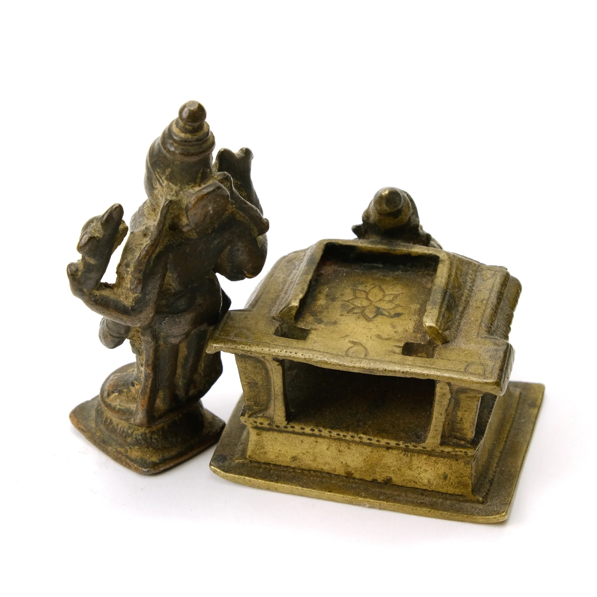 Garuda Base with Vishnu Figure Artifact # 8 - Image 6