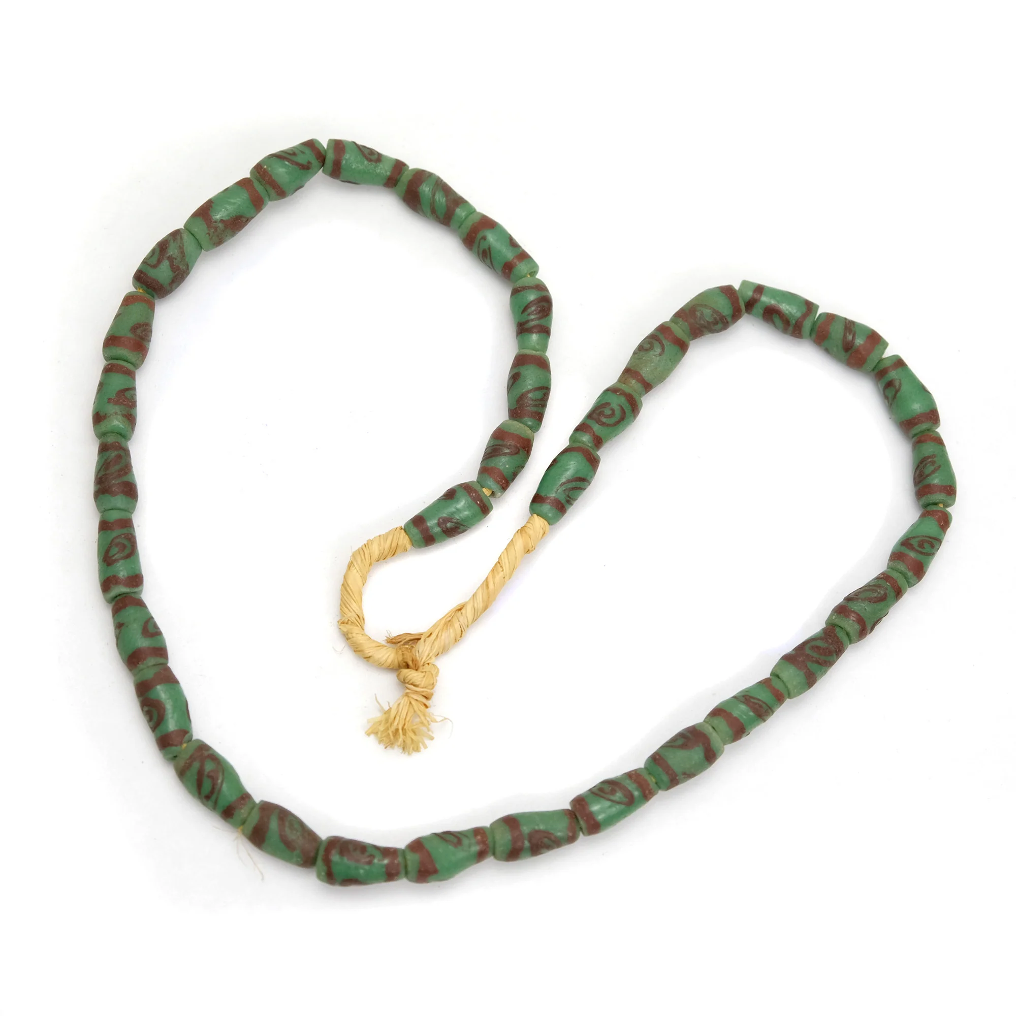 Glass Bead Strand Necklace #41 - Image 2