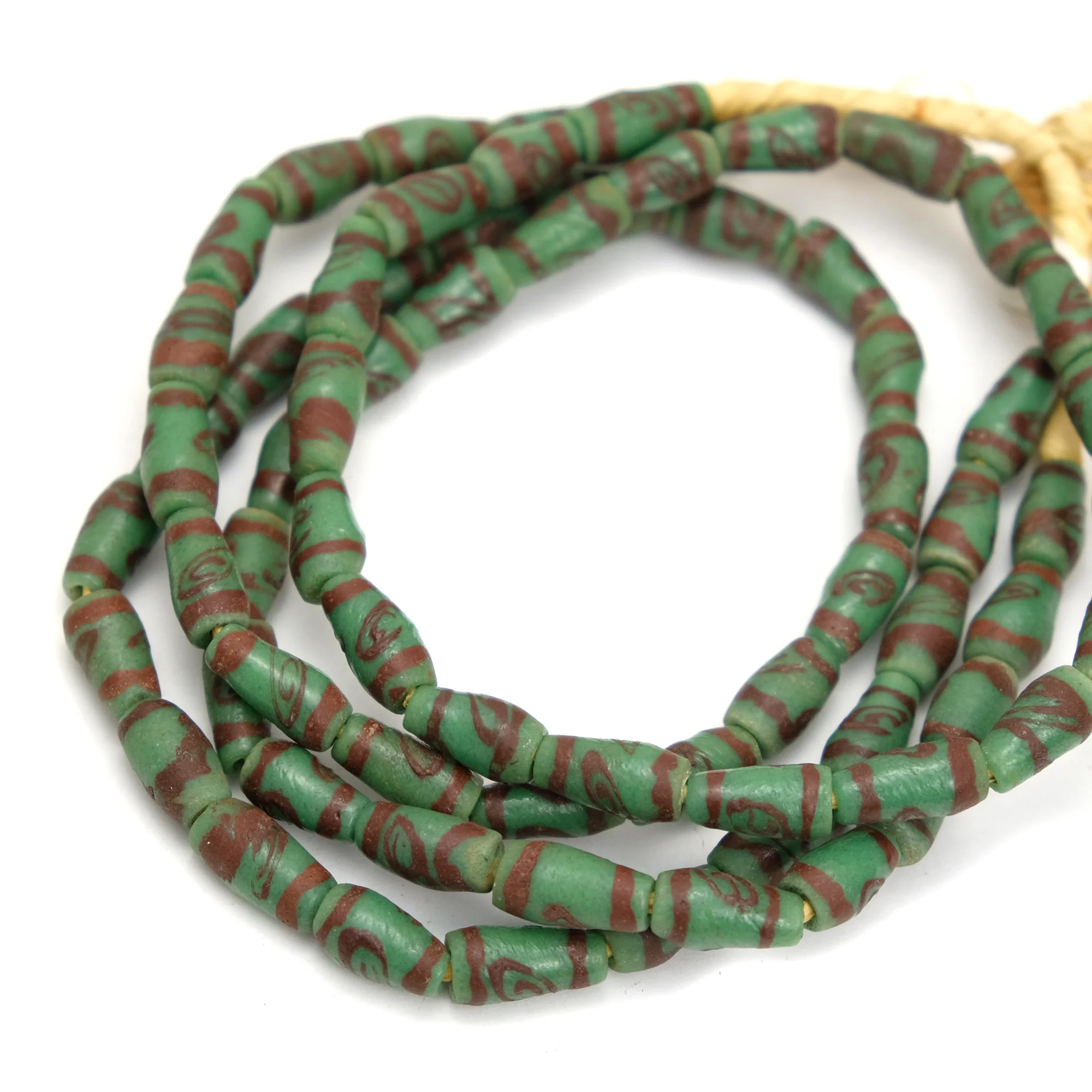 Glass Bead Strand Necklace #41 - Image 3