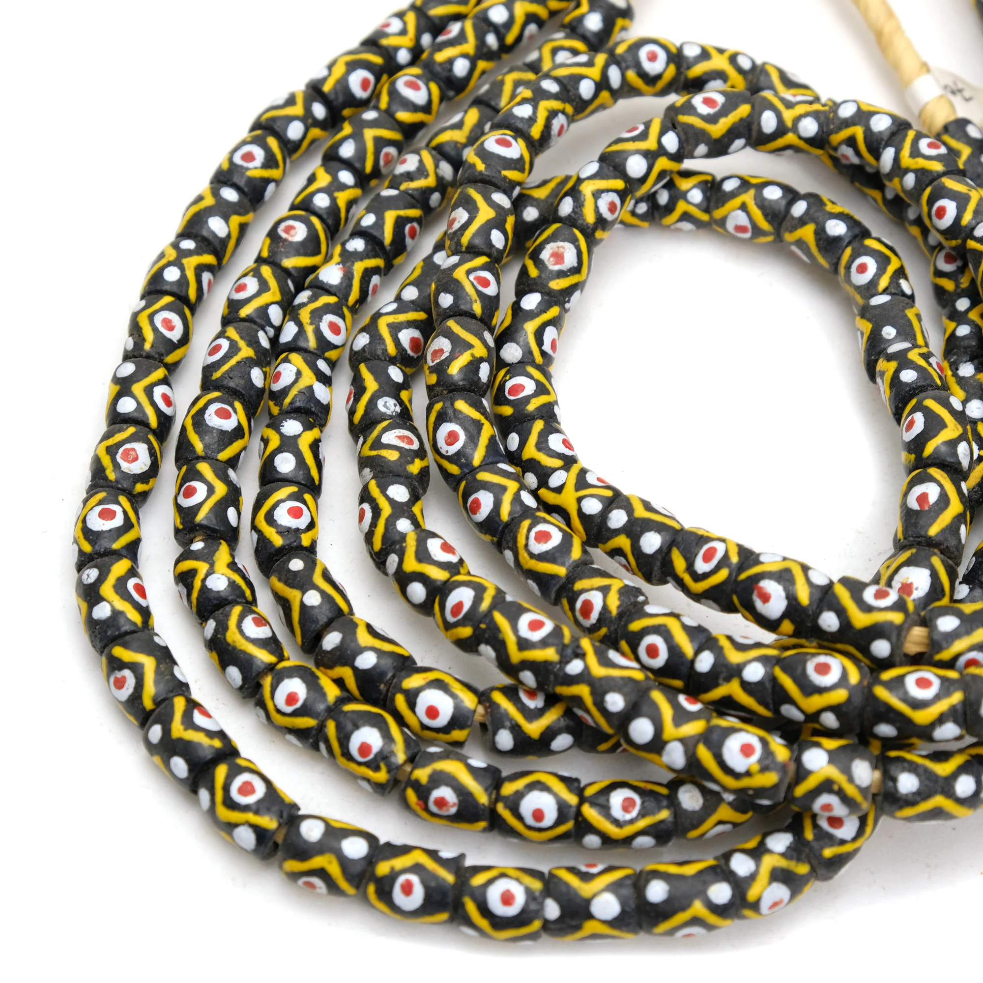 Glass Bead Strand Necklace #56 - Image 2