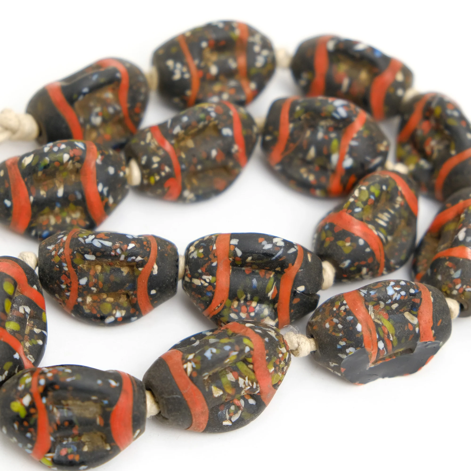 Glass Bead Strand Necklace #S11 - Image 2