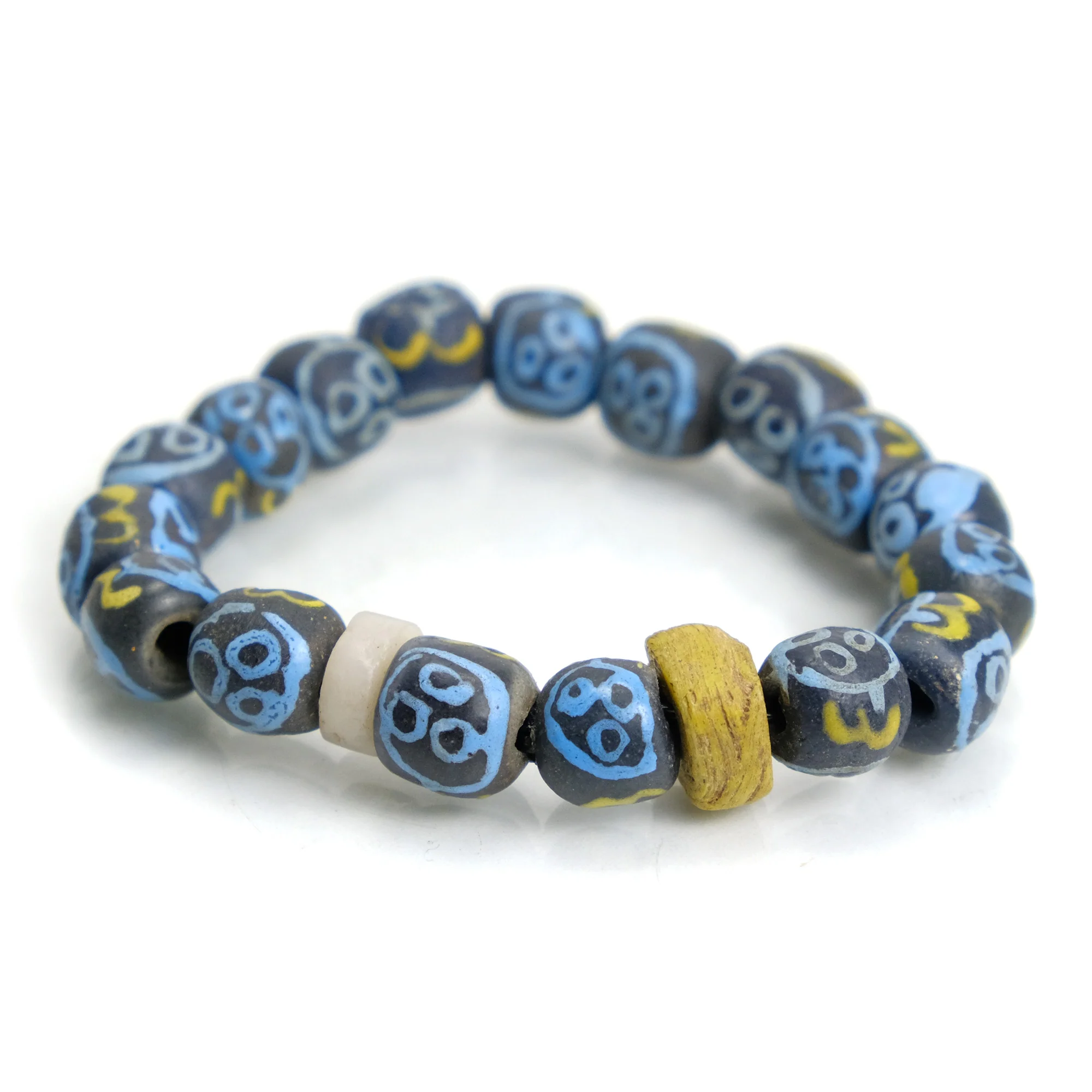 Glass Bead Stretch Bracelet #2 - Image 2