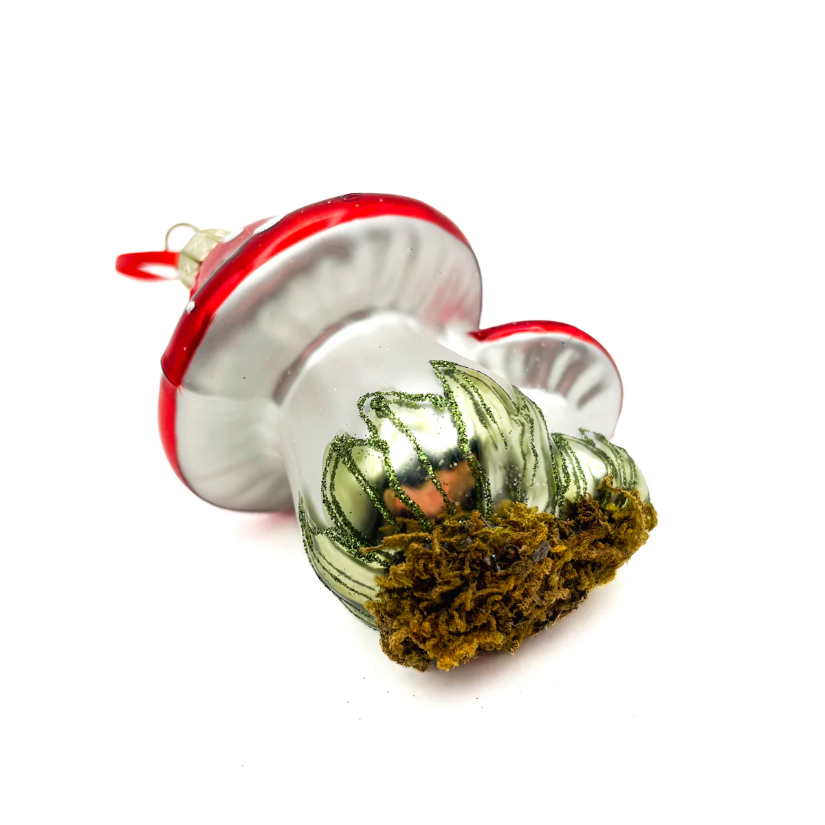 Mushroom Family Glitter Ornaments - Image 10