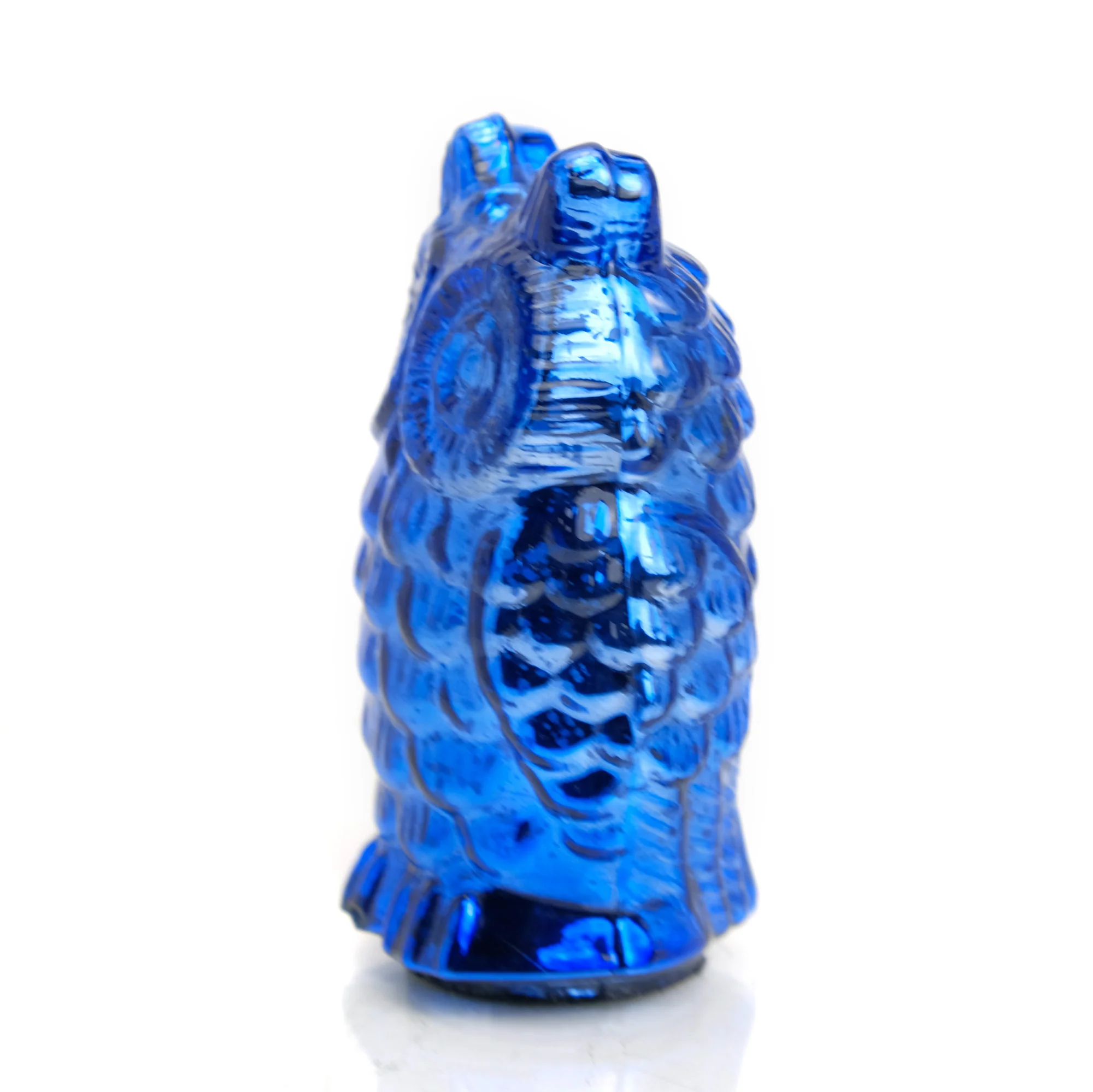 Glass Owl Blue Small - Image 2