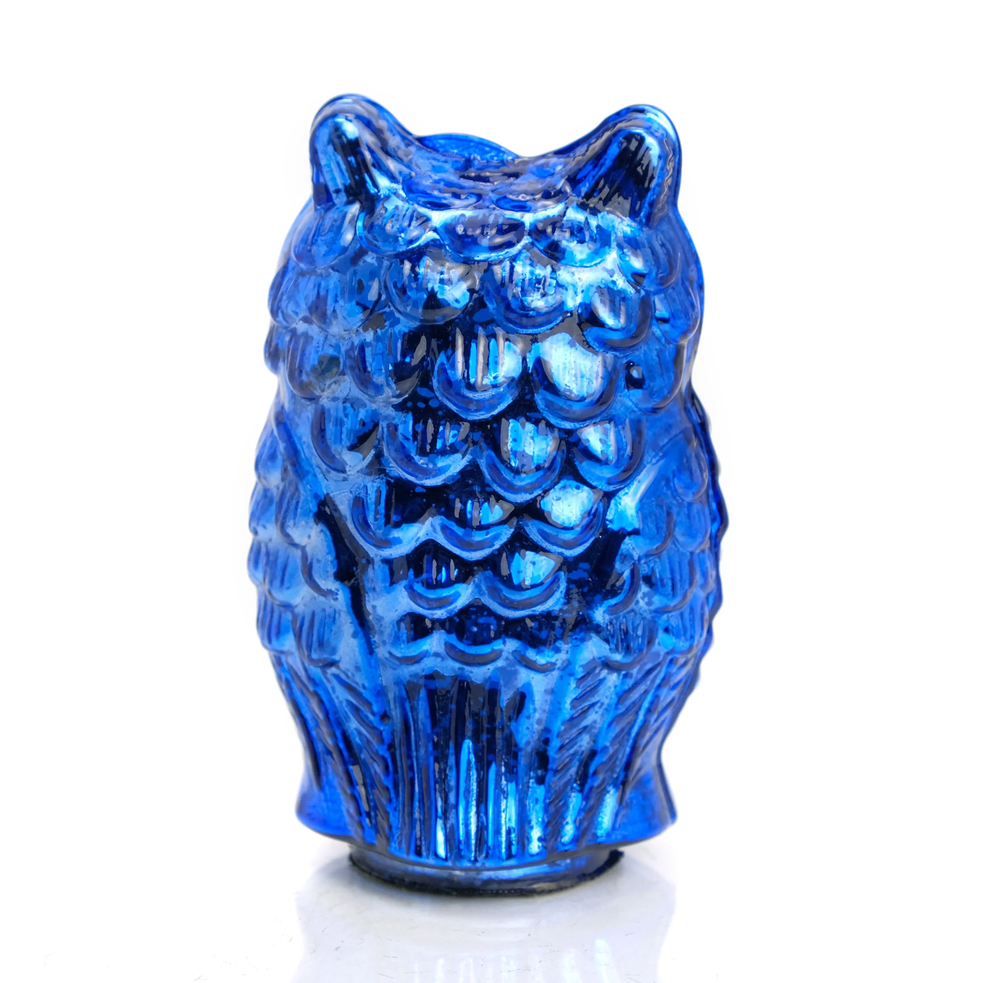 Glass Owl Blue Small - Image 3