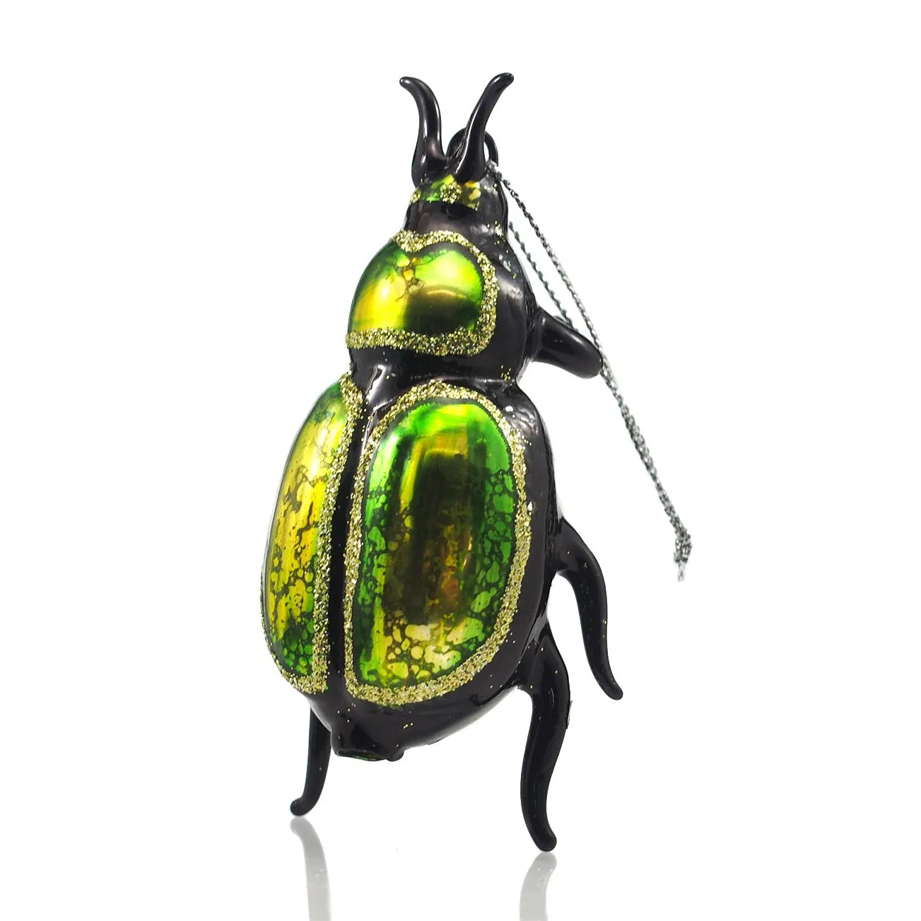 Glitter Beetle Ornament - Image 4