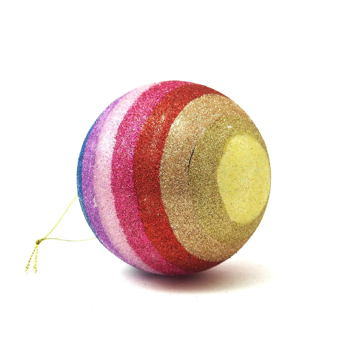 Glitter Rainbow Ball Ornament 50% OFF SALE - Image 3