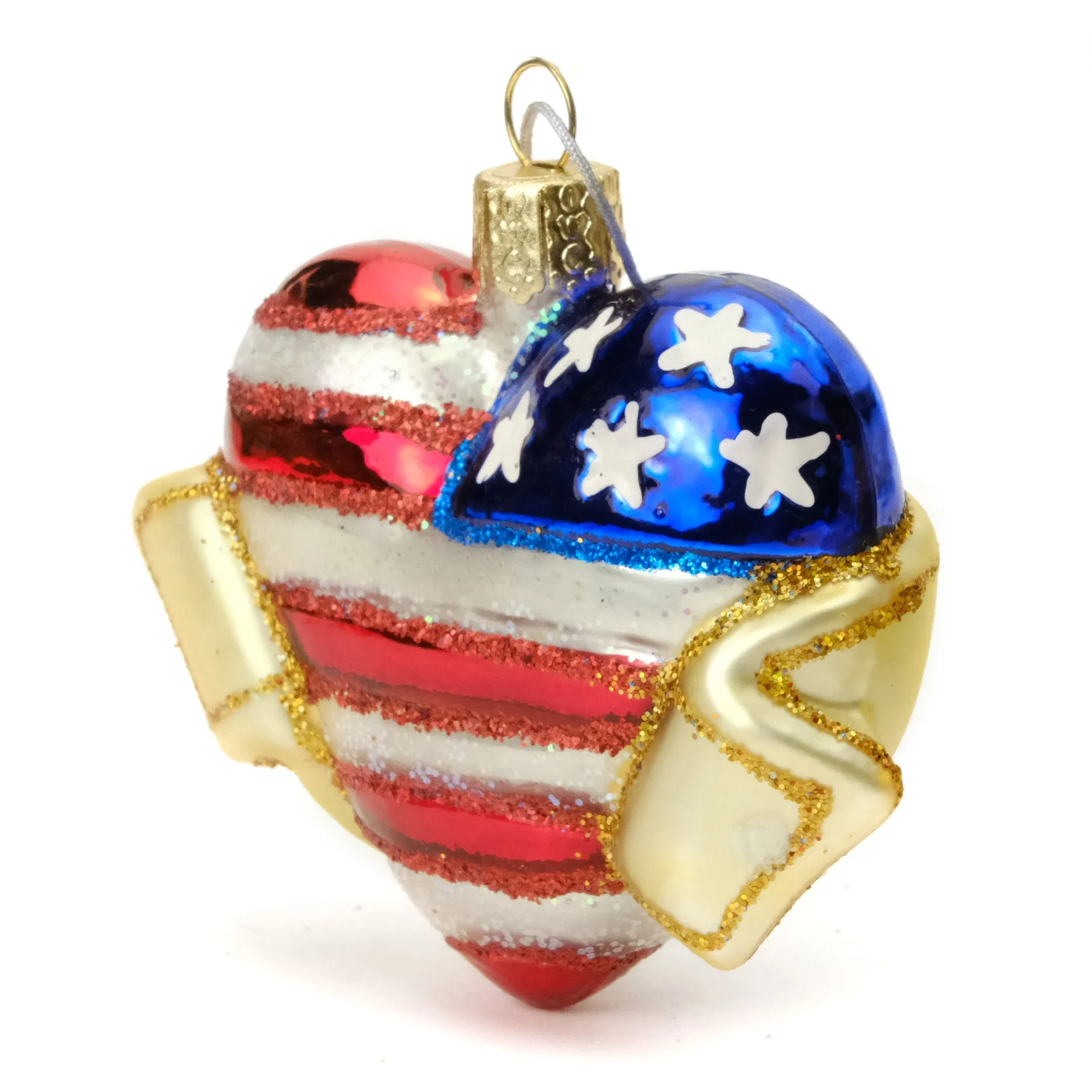 God Bless America Heart Ornament 50% OFF - Image 2