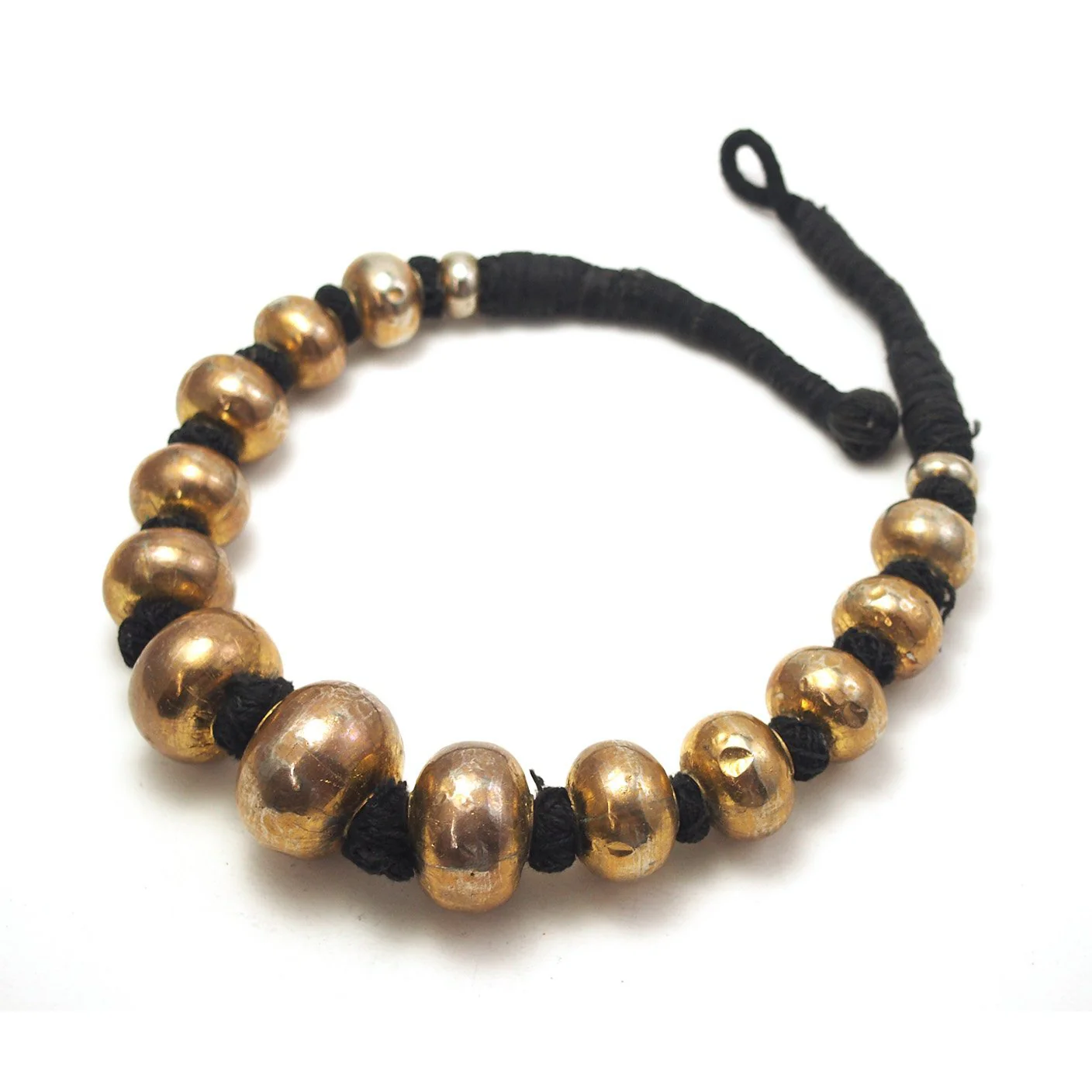 Gold Wash Over Wax Nepali Dowry Necklace - Image 4