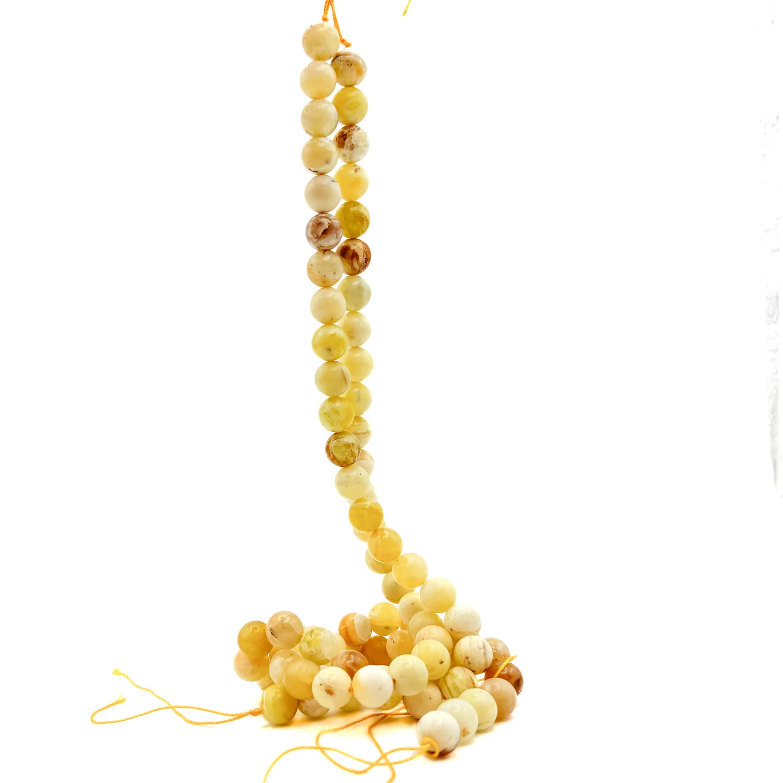 Golden Opal 10mm Smooth Rounds Bead Strand - Image 3