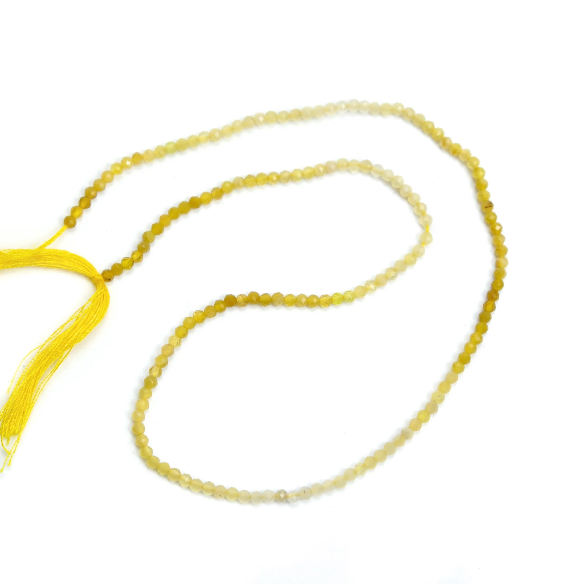 Golden Opal 2.5mm Faceted Rounds - Image 2