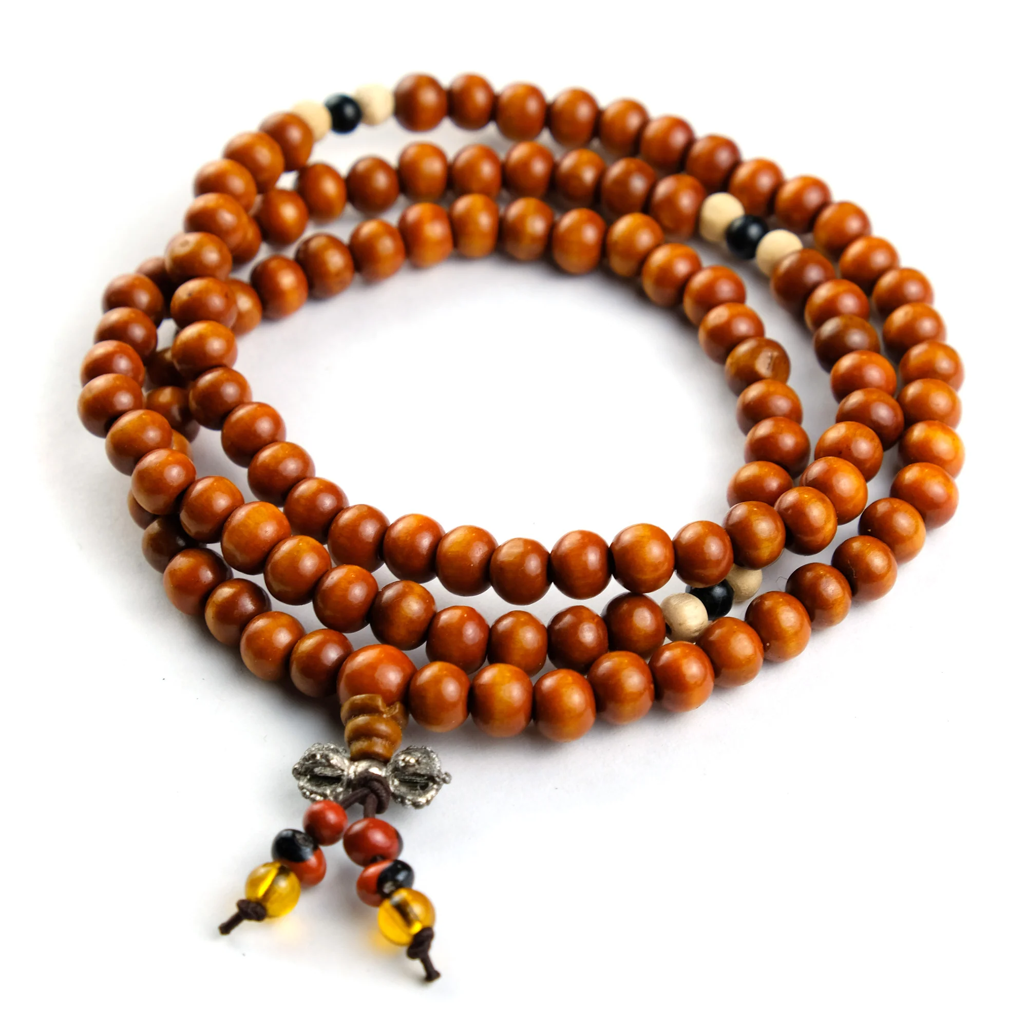 Golden Pinewood Mala 8mm - Image 2