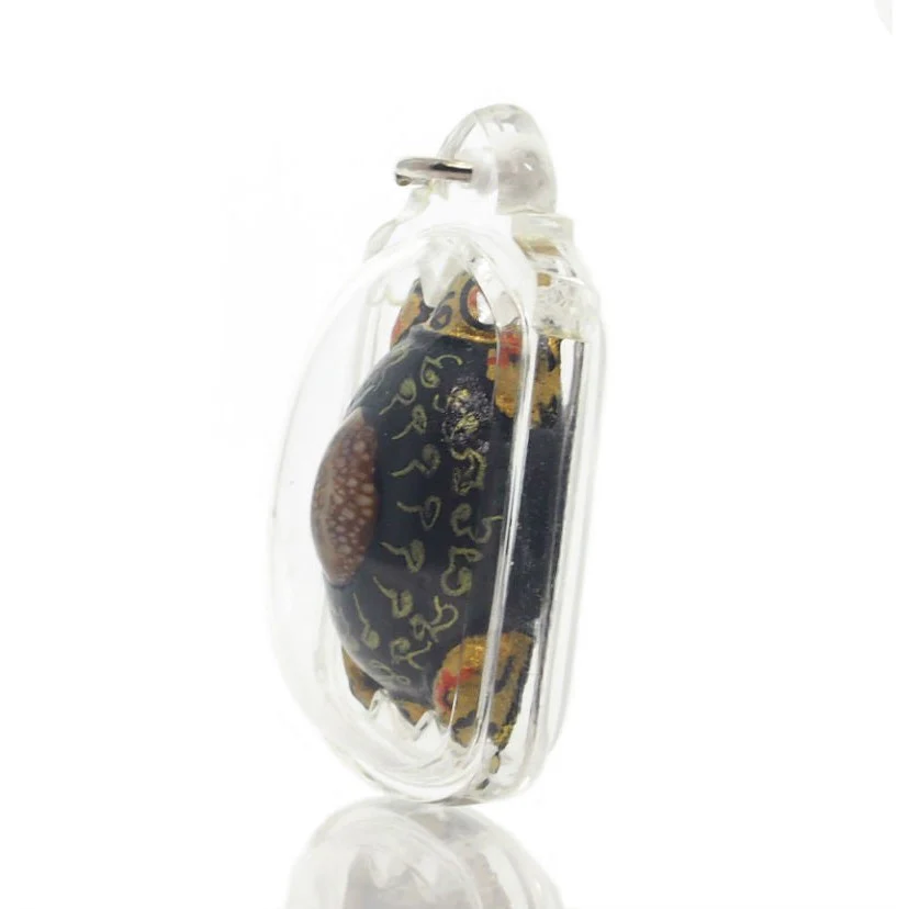 Golden Turtle Thai Amulet Pendant -22 - Image 2