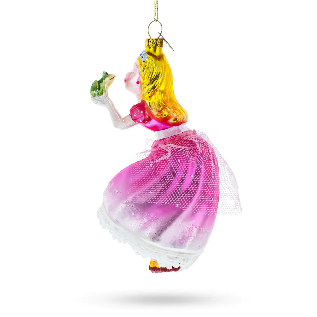 Gotta Kiss A Lot Of Frogs Princess Ornament PS - Image 4