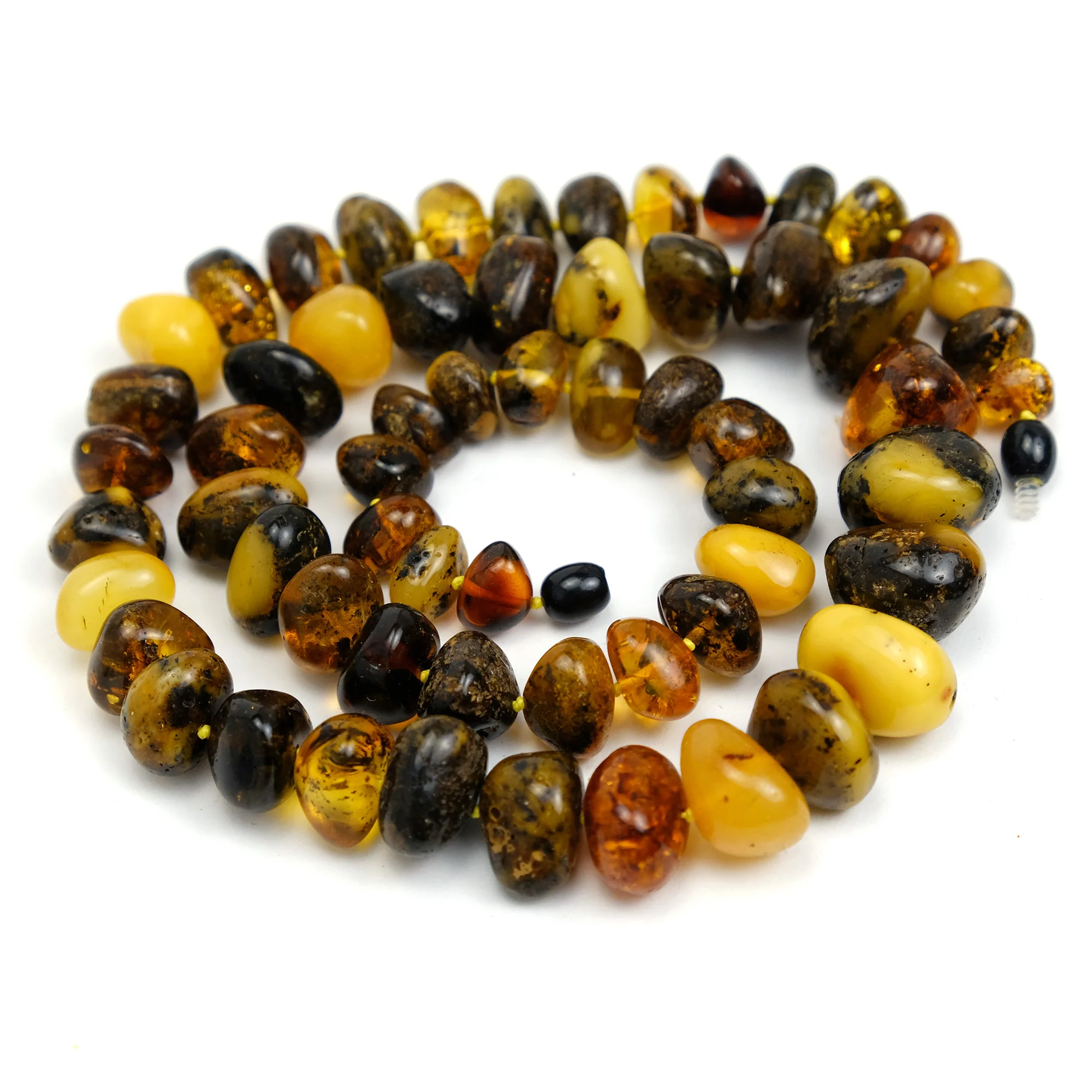 Grand Amber Nugget Necklace #2 - Image 2