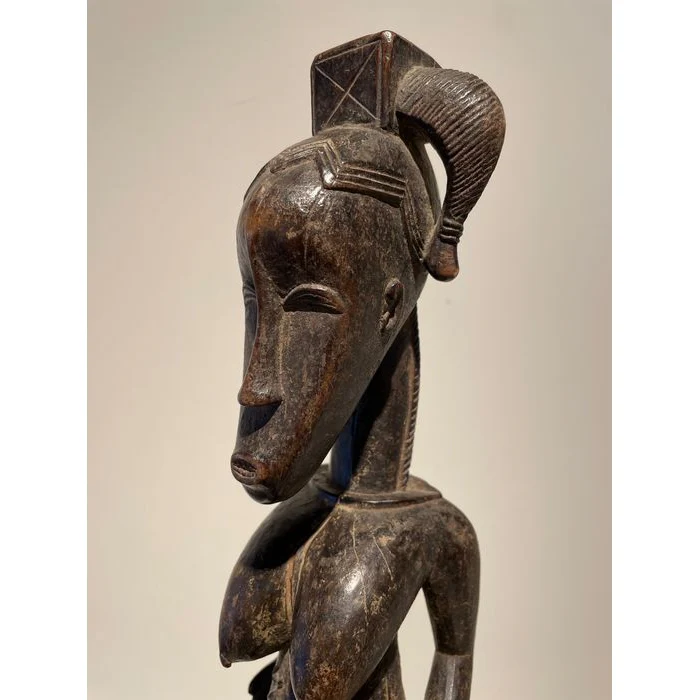 Guro Female Ancestor Figure, Côte d'Ivoire #882 - Image 10