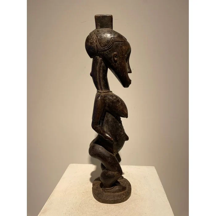 Guro Female Ancestor Figure, Côte d'Ivoire #882 - Image 4