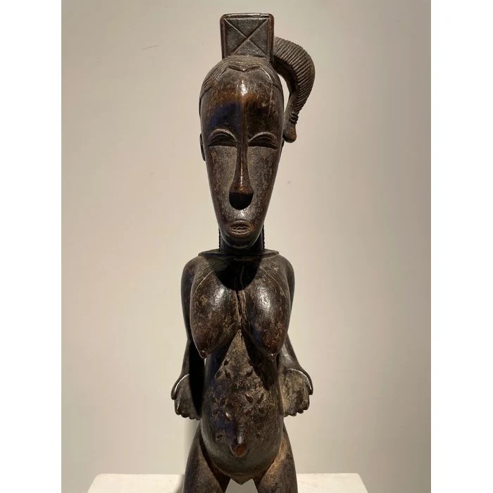 Guro Female Ancestor Figure, Côte d'Ivoire #882 - Image 7