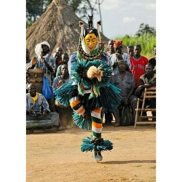 Guro Zaouli Mask, Côte d'Ivoire # 224 - Image 14