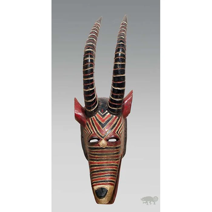Gurunsi Antelope Mask, Burkina Faso #766 - Image 2