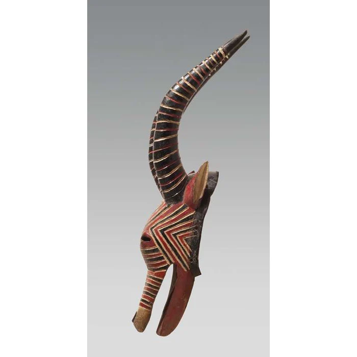 Gurunsi Antelope Mask, Burkina Faso #766 - Image 4