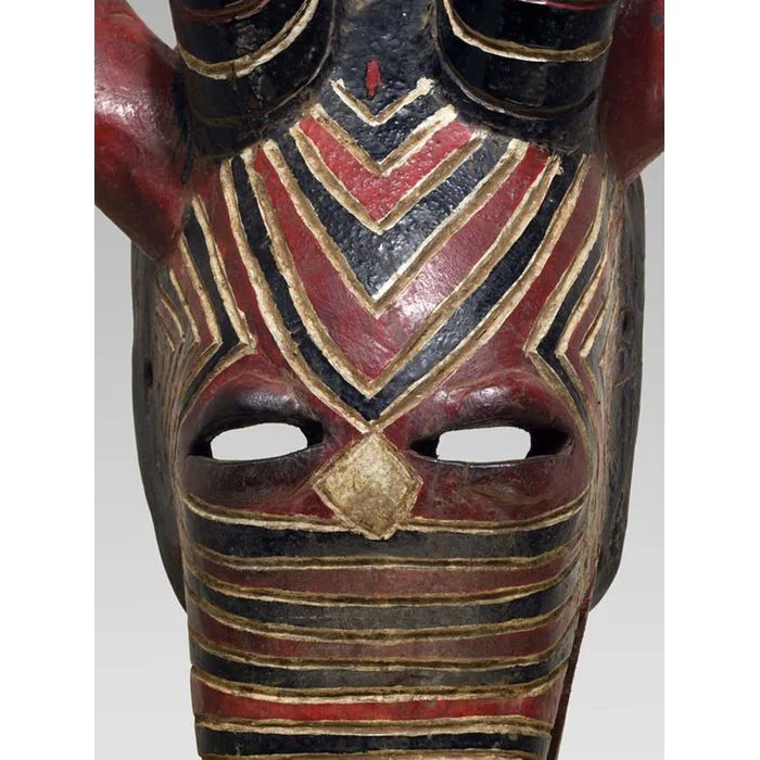Gurunsi Antelope Mask, Burkina Faso #766 - Image 8