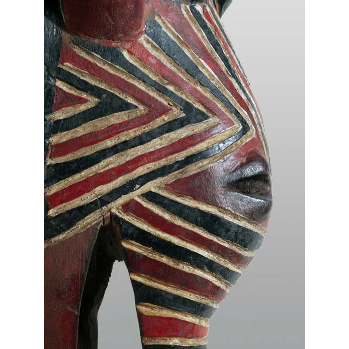 Gurunsi Antelope Mask, Burkina Faso #766 - Image 9