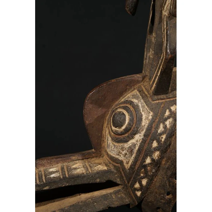 Gurunsi Plank Buffalo Mask, Burkina Faso #758 - Image 10