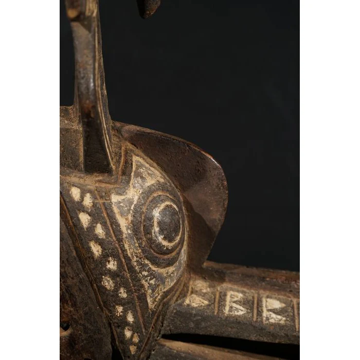 Gurunsi Plank Buffalo Mask, Burkina Faso #758 - Image 11