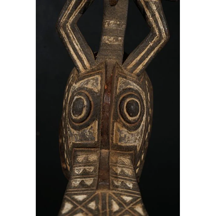 Gurunsi Plank Buffalo Mask, Burkina Faso #758 - Image 8