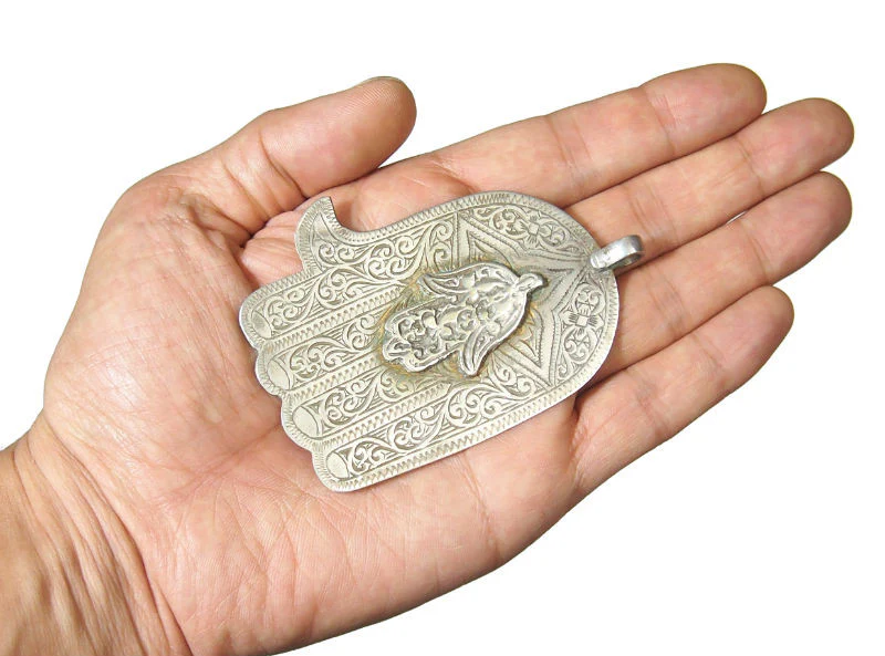 Moroccan Hamsa Pendant -04 - Image 2