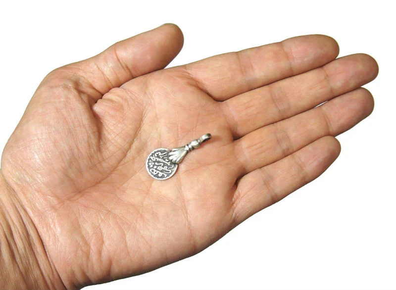 Moroccan Hamsa Pendant Necklace -14 - Image 2