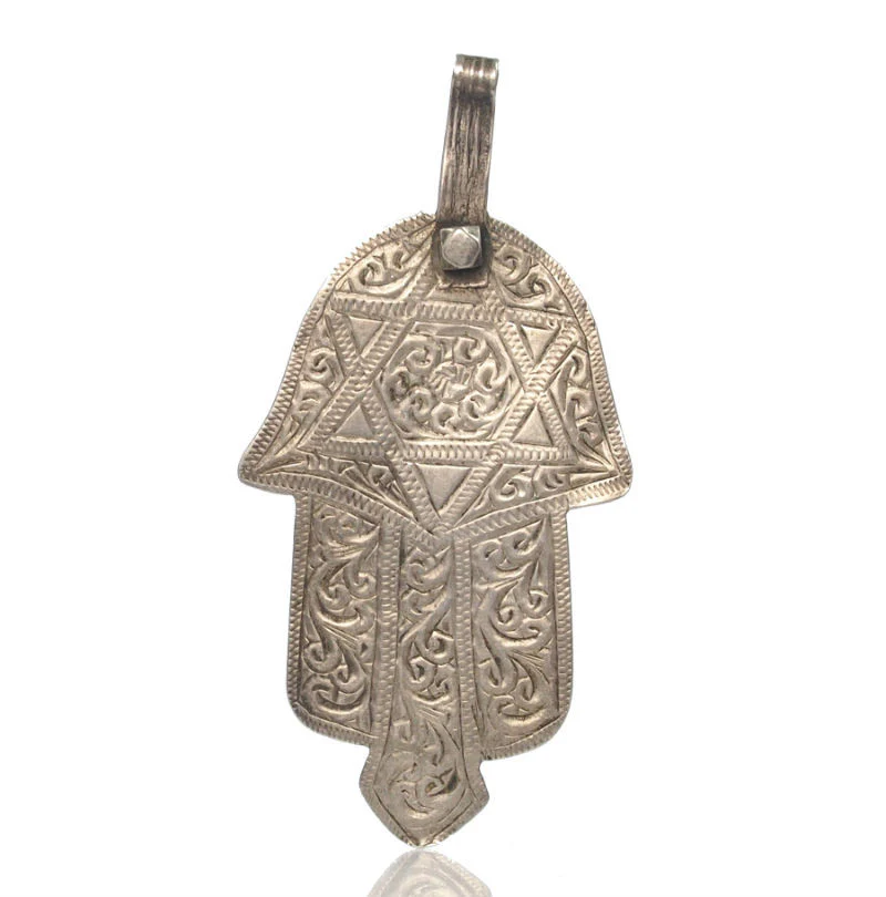Moroccan Hamsa Pendant -19 - Image 2