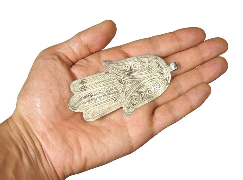 Moroccan Hamsa Pendant -39 - Image 2