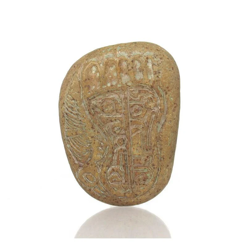 Hand And Foot Of The Buddha Protective Charm Ca.1950 - Image 2