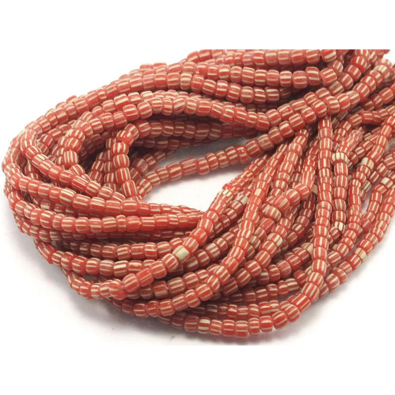 Hand Wound Java Glass Bead Strand  9 - Image 2