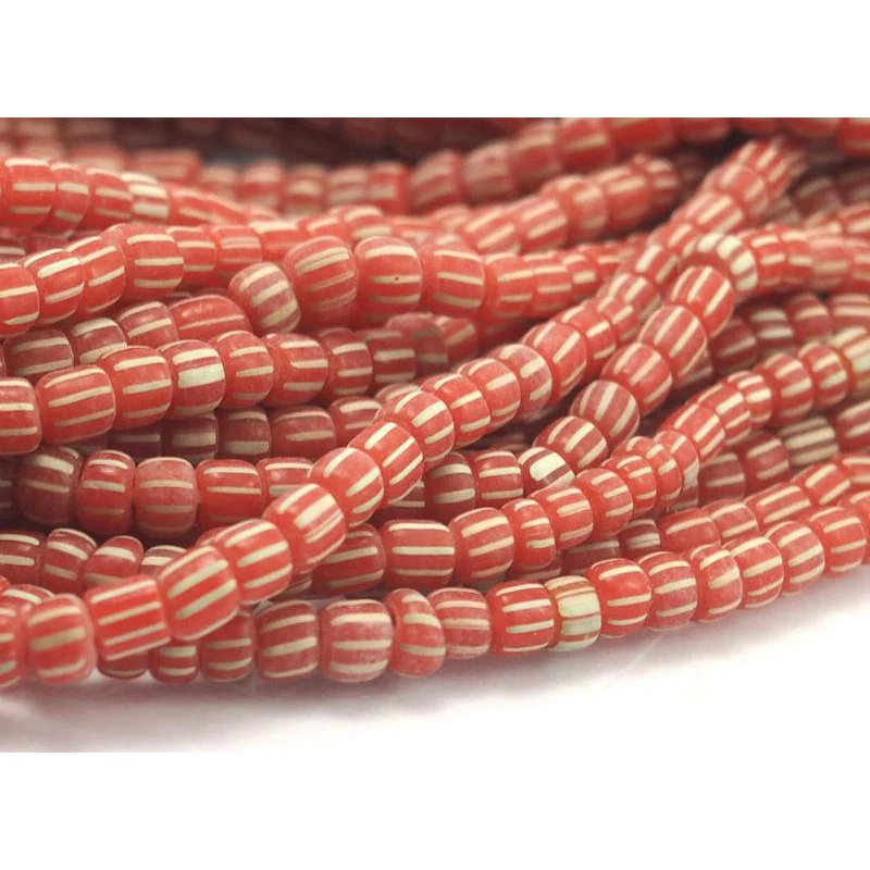 Hand Wound Java Glass Bead Strand  9 - Image 3