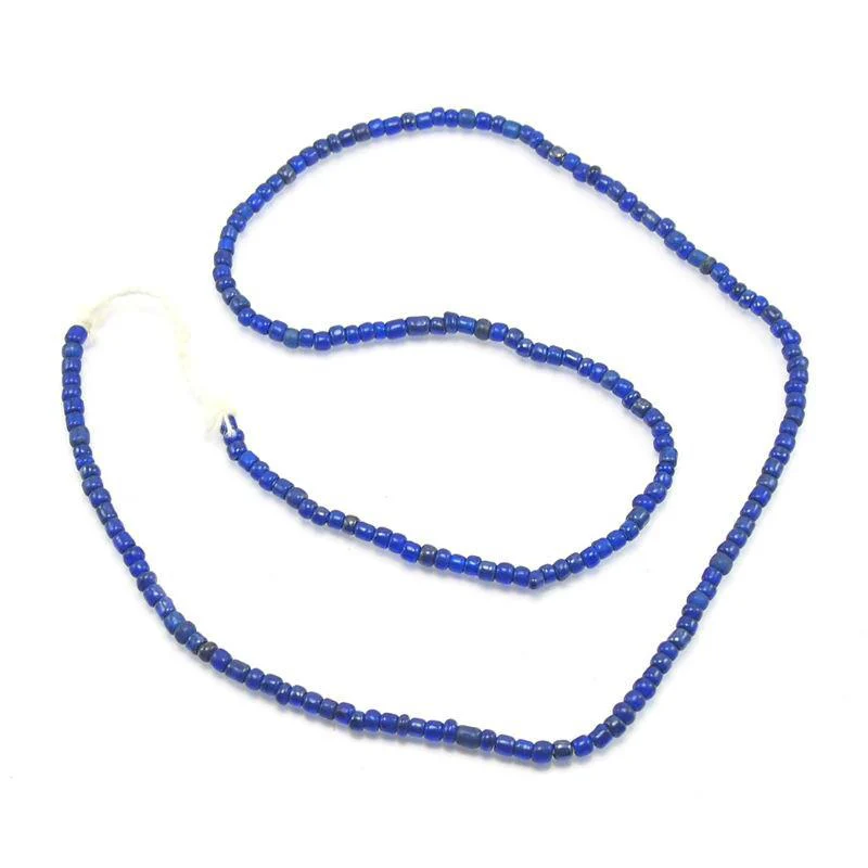 Hand Wound Java Glass Bead Strand 15 - Image 4