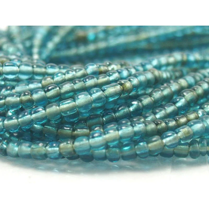 Hand Wound Java Glass Bead Strand Necklace 20 - Image 2