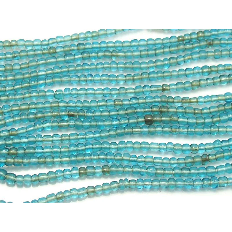 Hand Wound Java Glass Bead Strand Necklace 20 - Image 3