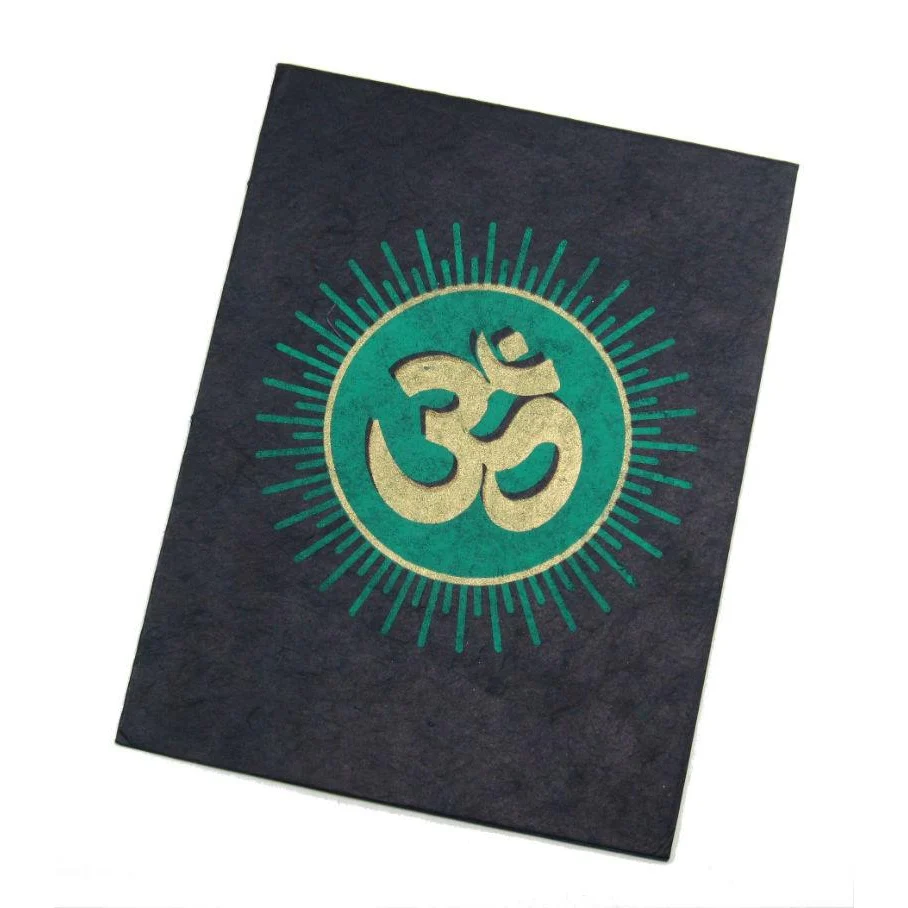 Handmade Greeting Card from Nepal (Om) - Image 4
