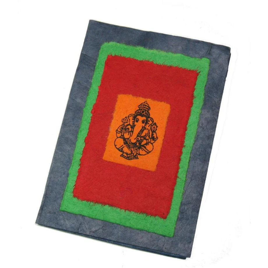 Handmade Greeting Card from Nepal (Ganesha) - Image 4